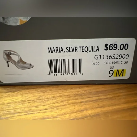 NWB Life stride Maria silver Tequila Women’s pumps 9M - Picture 8 of 8